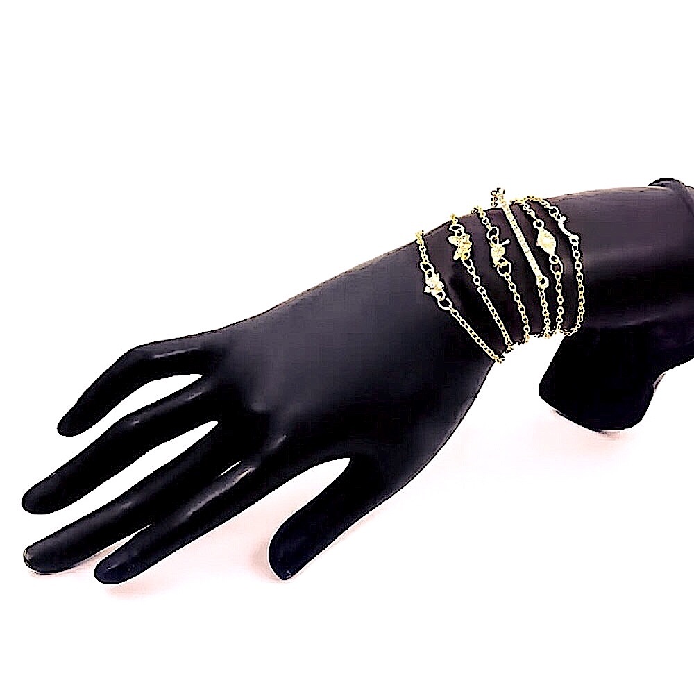 ⚜️[𝟯/$𝟮𝟴]⚜️6 Layered Colorful Bracelet NEW - Picture 3 of 5